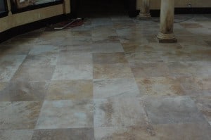 Travertine Floor Polishing